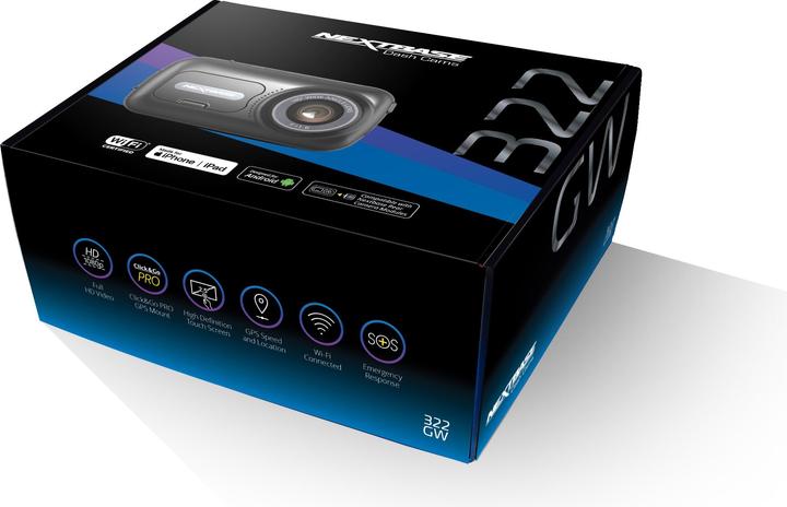 Image du produit Nextbase 322GW (Récepteur GPS, WiFi, HD)