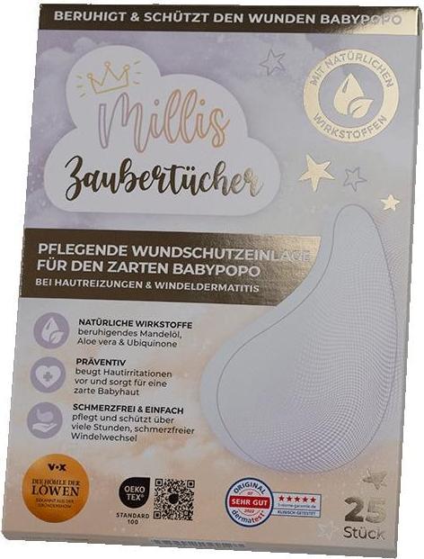 Image du produit Millis Protège-couches Lingettes magiques 25 pcs.