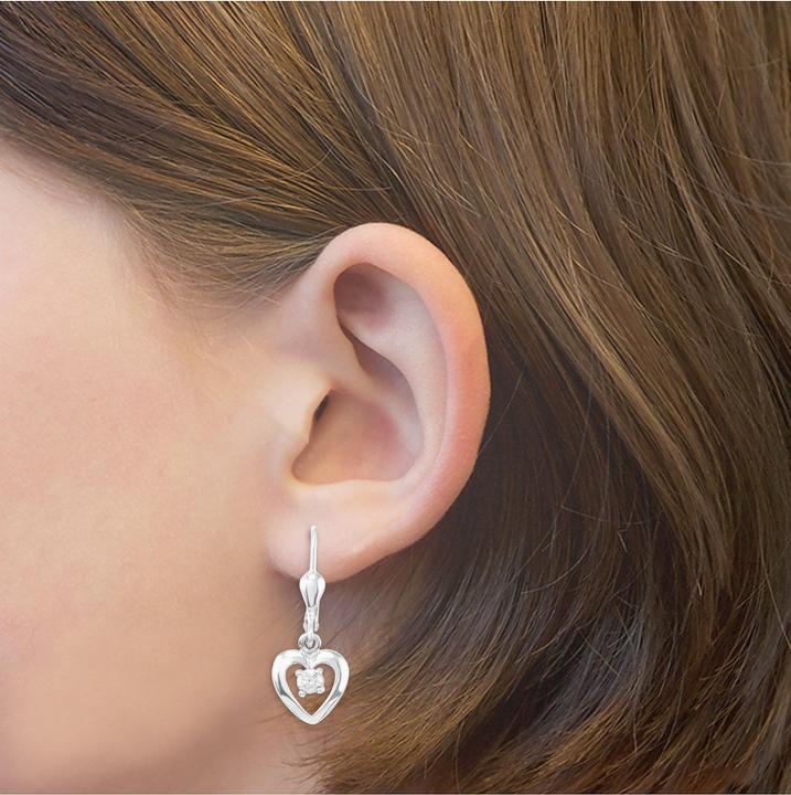 Produktbild Amor Herz (Silber, Zirkonia)