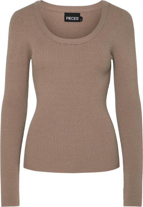 Pieces Pcmira Ls U-Neck Knit Noos Bc (M)