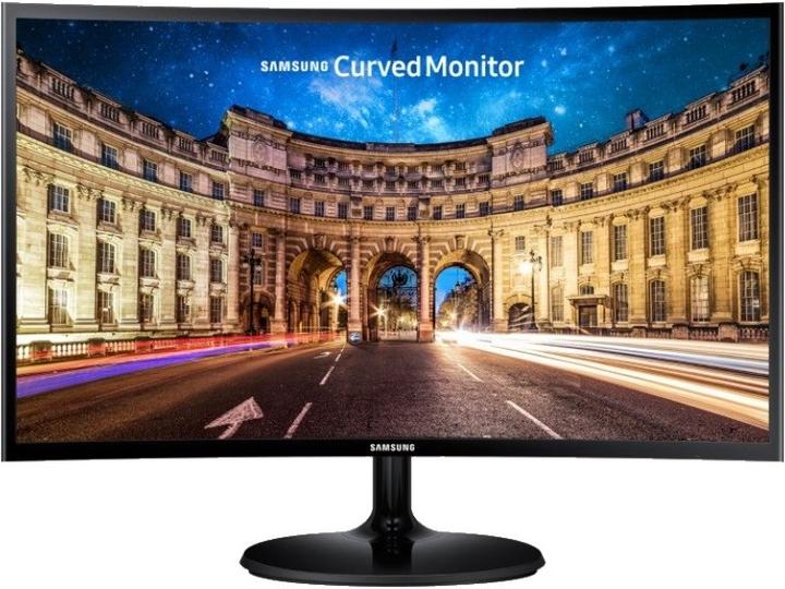 Produktbild Samsung C27F390FHR - LED monitor - curved - 27" 27" viewable - 1920 x 1080 Full HD 1080p (1920 x 1080 Pixel, 27")