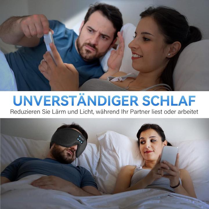 Produktbild Cbx Bluetooth Schlafmaske mit Kopfhörer, Kabellose Schlafkopfhörer (Kabellos)
