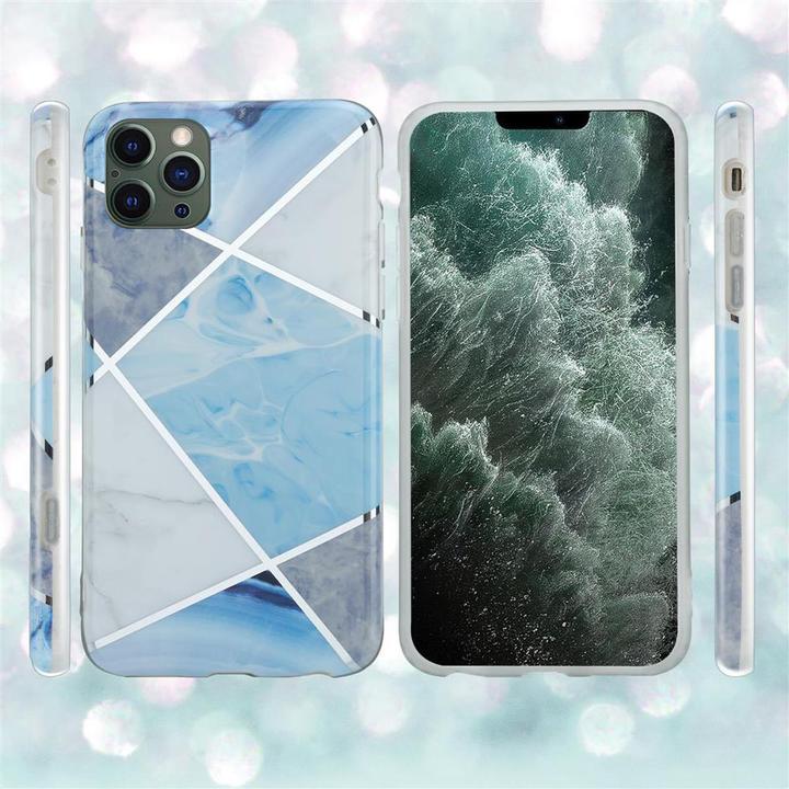 Actual product image Cadorabo IMD TPU Colorful Marble Cover (Apple iPhone 12 Pro Max)