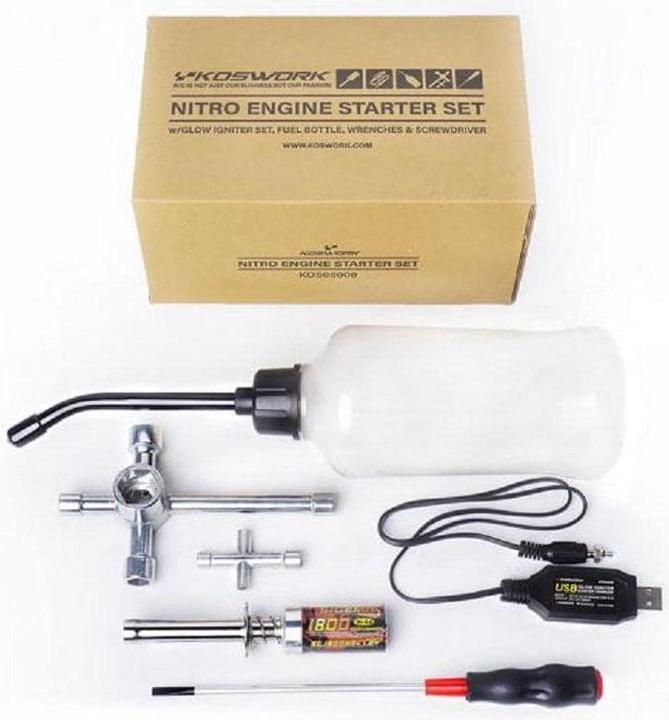 Kyosho Nitro starter set SP Koswork