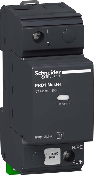 Schneider Electric Lightning current arrester type1 PRD1 Master 1p