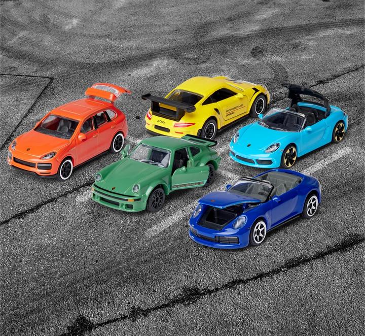 Produktbild Majorette Porsche Exprerience Center mit Fahrzeugen