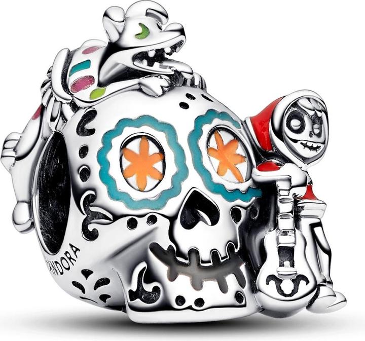 Produktbild Pandora Coco Miguel & Dante Glow in the dark Totenkopf (Silber 925)