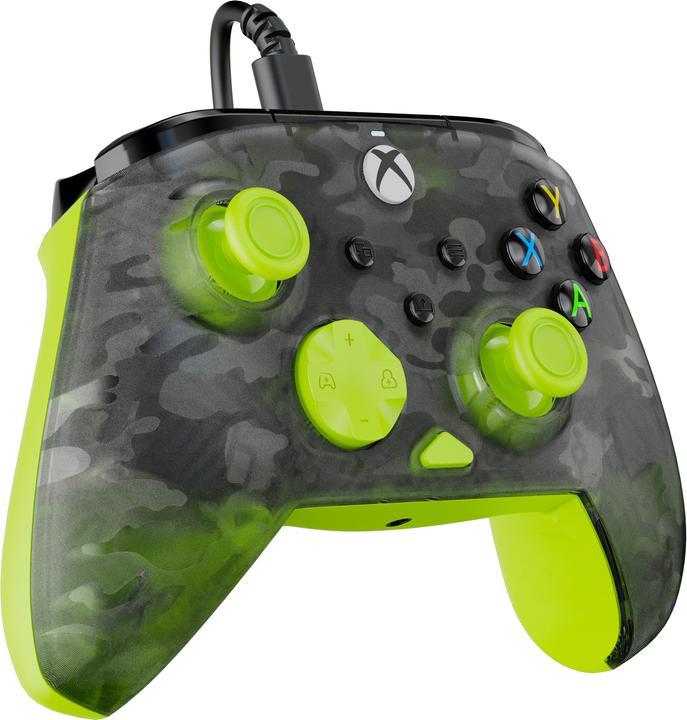 Produktbild Turtle Beach Rematch Core Wired Controller · XB · Ghost Camo Black & Yellow (PC)