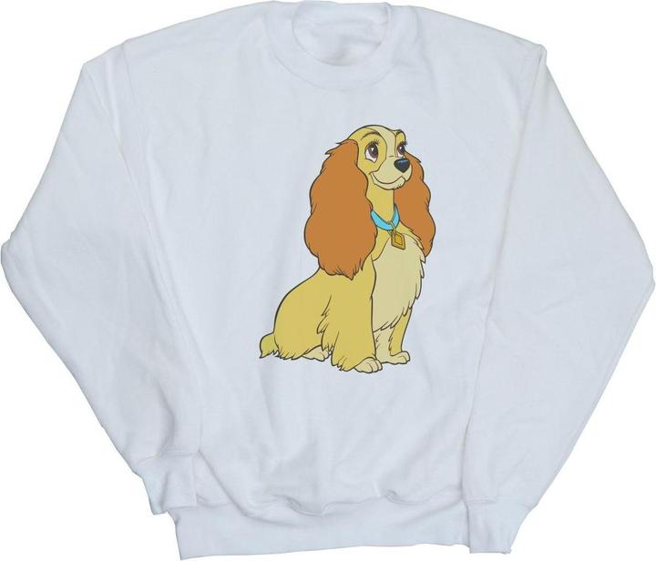 Produktbild Disney Lady And The Tramp Lady Spaghetti Heart Sweatshirt Jungen (140, 146)