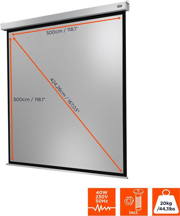 Produktbild Celexon Motor Professional Plus (167", 1:1)