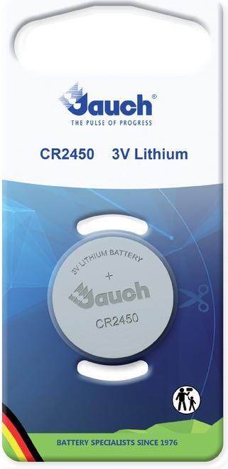 Produktbild Jauch Lithium-Knopzelle (1 Stk., CR2450, 610 mAh)