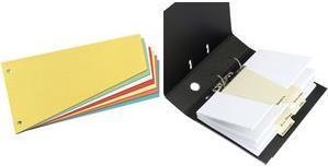 Produktbild Herlitz Trennstreifen 12 x 23 cm, Trapez, 100 Stk. - orange