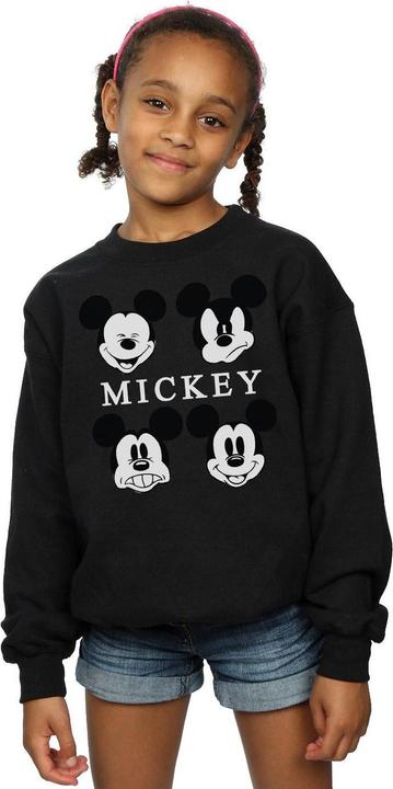 Immagine prodotto Disney Mickey Mouse Four Heads Felpa Ragazze (116)