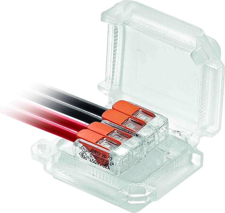 Grothe Micro-verbindingshuls voor max. 4 aders w.4qmm HAPPY JOINT 4 (VE2)