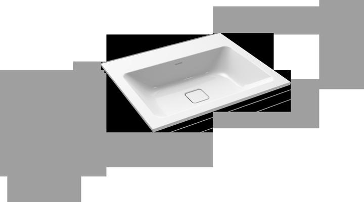 Kaldewei Cono lavabo à encastrer 3080, 600x500x14 mm (722 mm, 601 mm)