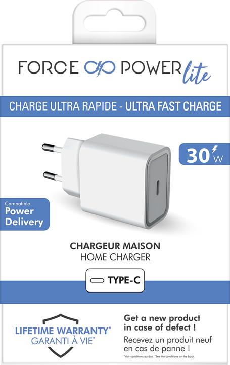 Produktbild Bigben Connected FPCar Charger1 portC PD 30WRecycledWhite (30 W)