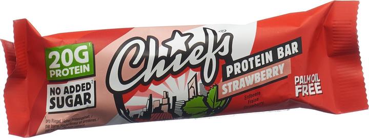 Produktbild Chiefs Protein Bar (Erdbeere, 1 Stk., 55 g)