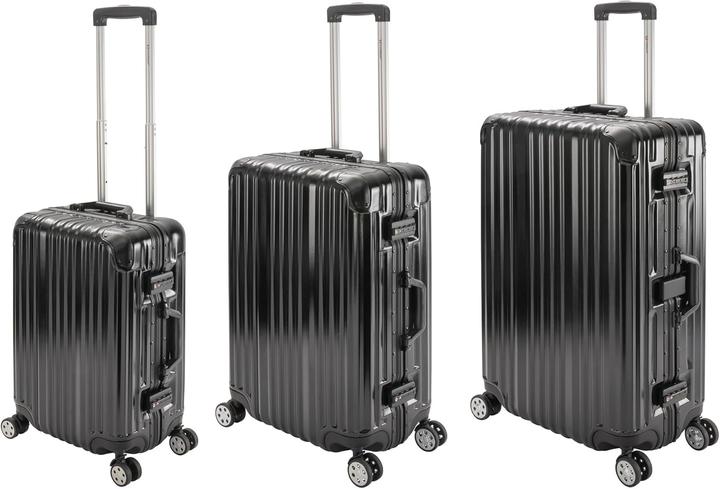Image du produit Travelhouse 3-teiliges Reisekoffer-Set (108 l, Bagage à main (jusqu'à 50l), M (50 - 90l), L (90 - 115l))