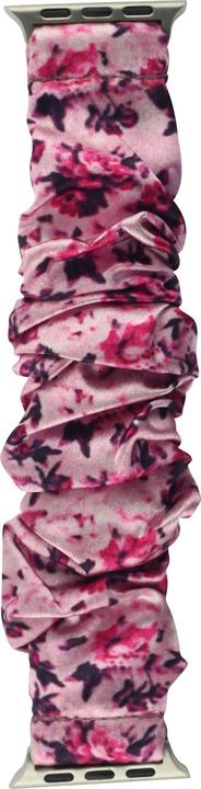 Immagine prodotto PhoneLook Bracciale tissu chouchous fleurs rose 38mm / 40mm / 41mm (38 mm, 40 mm, 41 mm, Tessuto)
