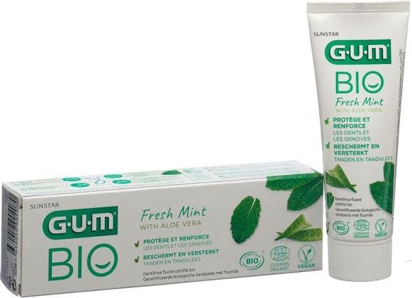 Actual product image GUM dentifrice bio allemand pâte (75 ml)