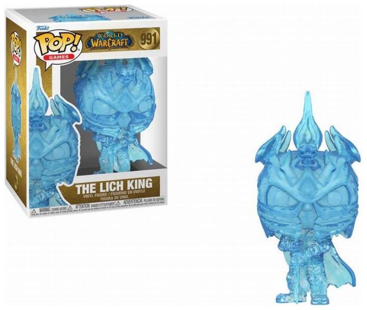 Actual product image Funko Warcraft POP! games vinyl figure Lich King 9 cm