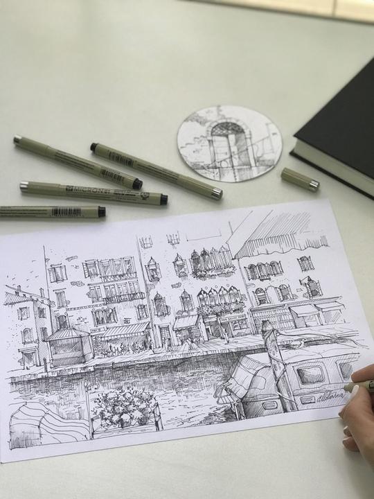 Produktbild Sakura Pigma Micron (Schwarz, 3 x)