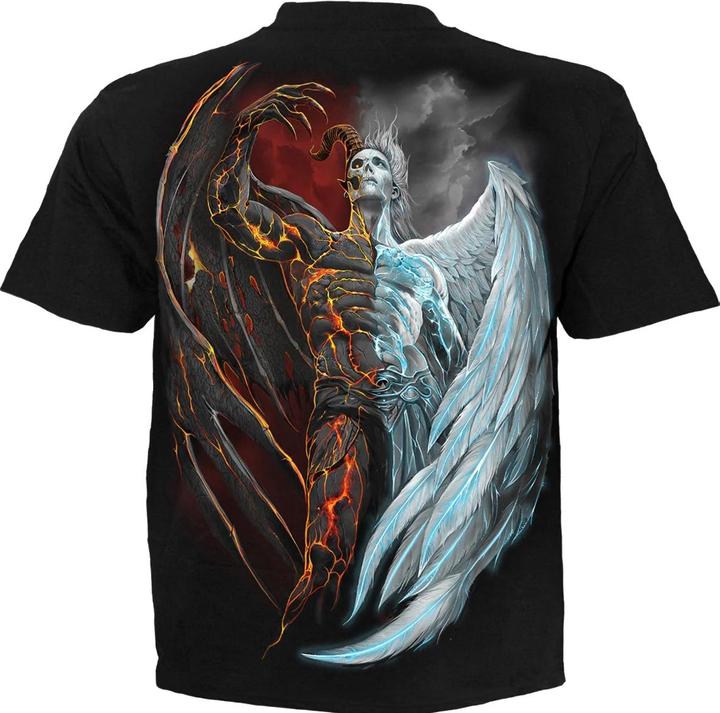 Actual product image Spiral Unisex Adult Divided Soul T-Shirt (L)