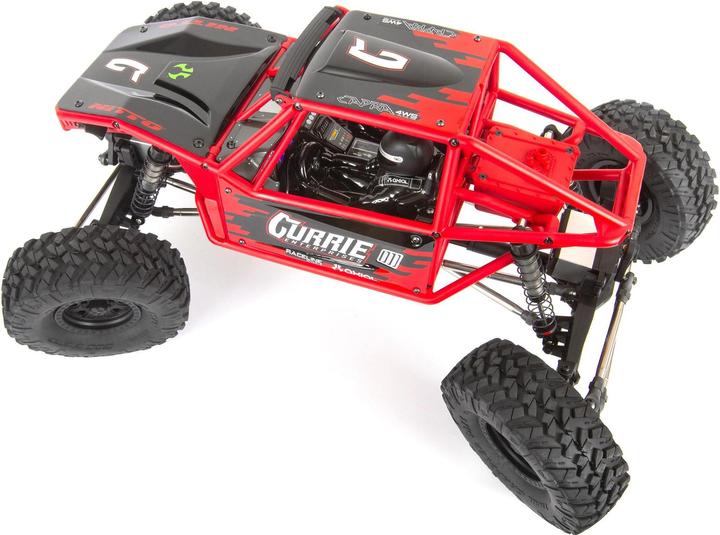 Produktbild Axial Capra 1.9 Unlimited Trail Buggy Elektro Brushed Crawler 4WD 1:8 RTR Rot (RTR Ready-to-Run)