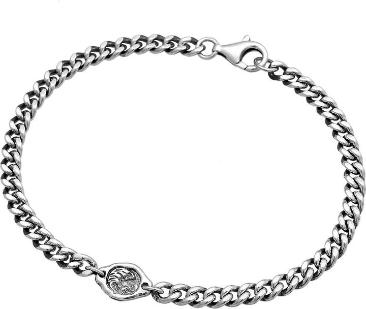 Produktbild Haze & Glory Plättchen, Wellen (19 cm, 925er Sterling Silber)