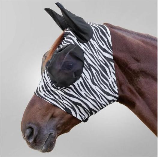 Immagine prodotto Waldhausen Puck Zebra Fliegenmaske für Pferde Shetty