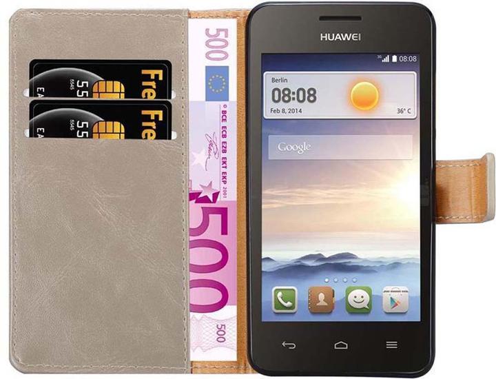 Actual product image Cadorabo Book Luxury Cover (Huawei Ascend Y330)