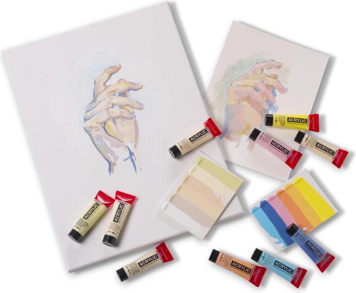 Produktbild Amsterdam Acrylfarbe Pastels (Mehrfarbig, 240 ml)