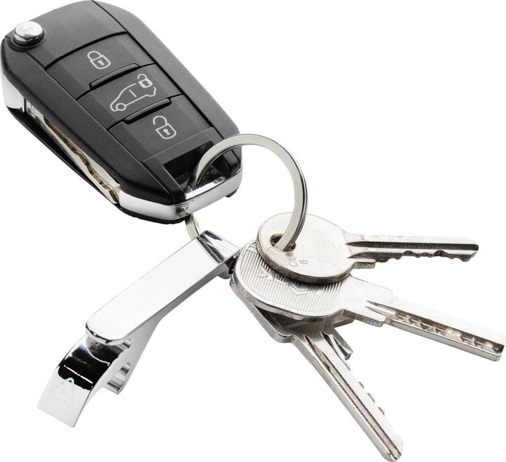Actual product image Xd Collection Zinc Alloy Recycled Bottle Opener Keyring