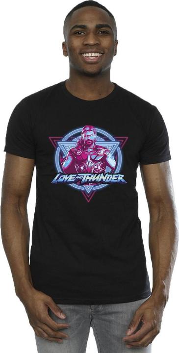 Produktbild Thor Love And Thunder Neon Badge TShirt (3XL)