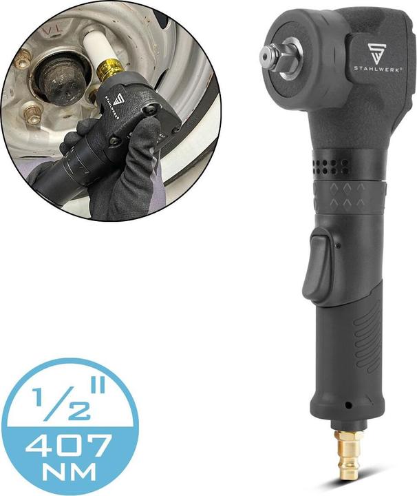 Actual product image Stahlwerk DSS-7500 ST pneumatic impact wrench with 407 Nm, 7,500 rpm (Air blast)