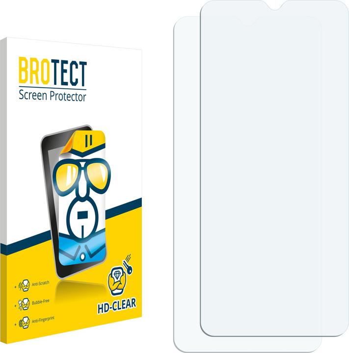 Actual product image BROTECT Screen Protector Clear (2 Piece, Oppo Reno 3)
