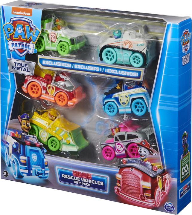 Immagine prodotto Paw Patrol veicoli di salvataggio in vero metallo aw Patrol