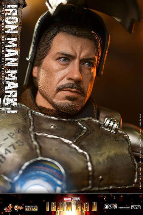 Produktbild Hot Toys Iron Man figurine Movie Masterpiece 1/6 Iron Man Mark I 30 cm