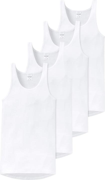 Produktbild Schiesser 4er Pack Original Classics Feinripp Unterhemd (XXL)