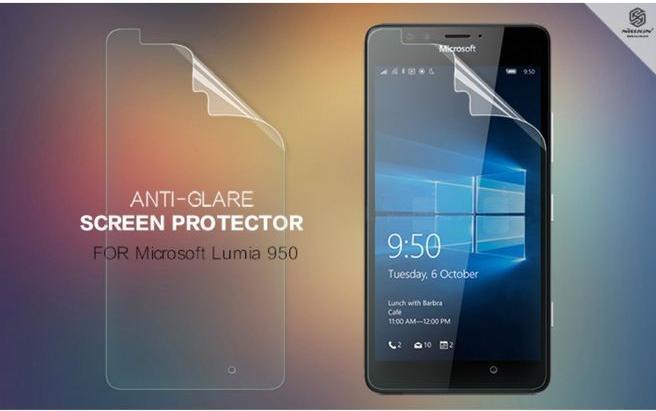 Actual product image Nillkin Matte Series (1 Piece, Microsoft Lumia 950)