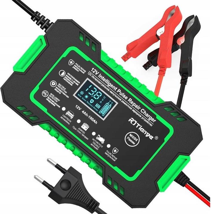 Produktbild RJ Tianye Prostownik akumulatorowy RJ-C 120501A 12V 6A (12V, 6 A)