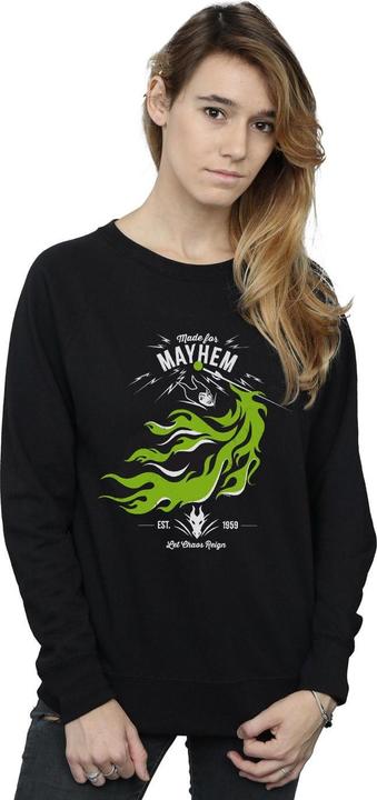 Actual product image Disney Womens/Ladies Evil Queen Made For Mayhem Sweatshirt (M)