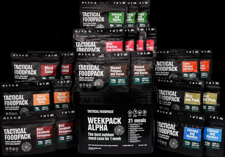 Produktbild Tactical Foodpack Weekpack Alpha (2100 g)