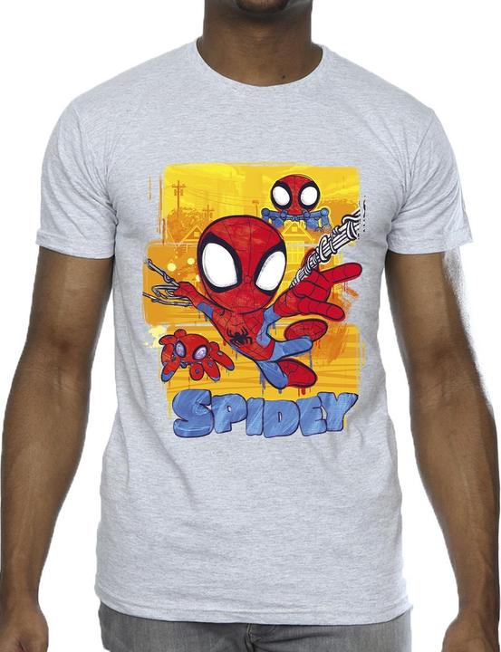 Image du produit - T-shirt SPIDEY AND HIS AMAZING FRIENDS FLYING - Homme (4XL)