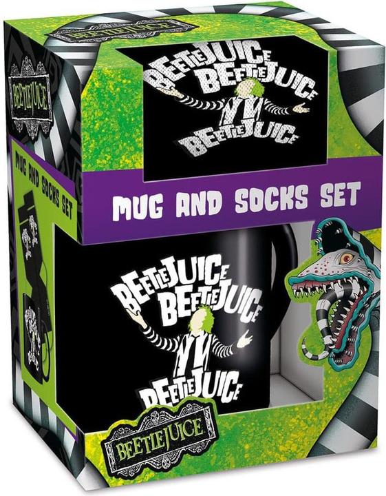 Immagine prodotto Pyramid Set di tazze e calzini Beetlejuice (4 x)