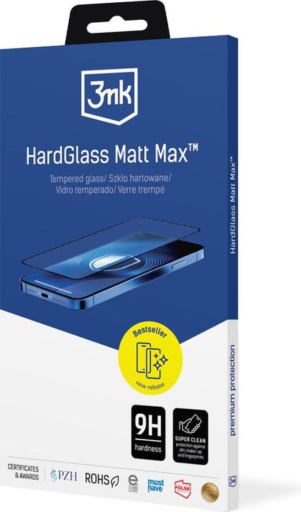 Actual product image 3MK Samsung Galaxy S25 Edge - HardGlass Matt Max (Samsung Galaxy S25 Edge)