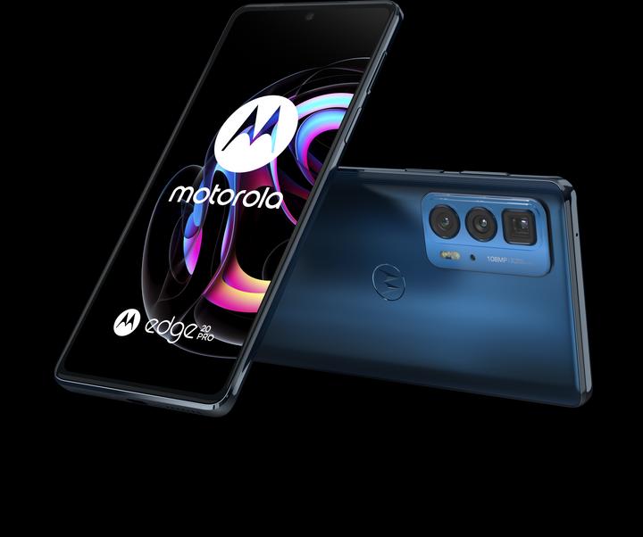 Image du produit Motorola Edge 20 Pro (256 Go, Midnight Blue, 6.70", Double SIM, 108 Mpx, 5G)