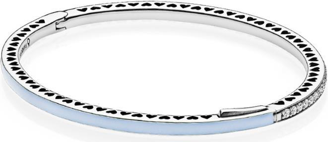 Pandora Bracelet Coeurs rayonnants (17.50 cm, Argent)