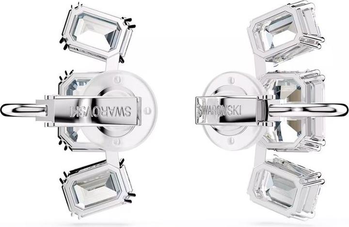 Produktbild Swarovski Millenia Ohrclips Oktagon Schliff Weiss (Swarovski Metall)