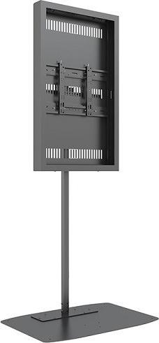 Actual product image Multibrackets Stele ohne Monitor, Portrait, schwarz, 43"/9764